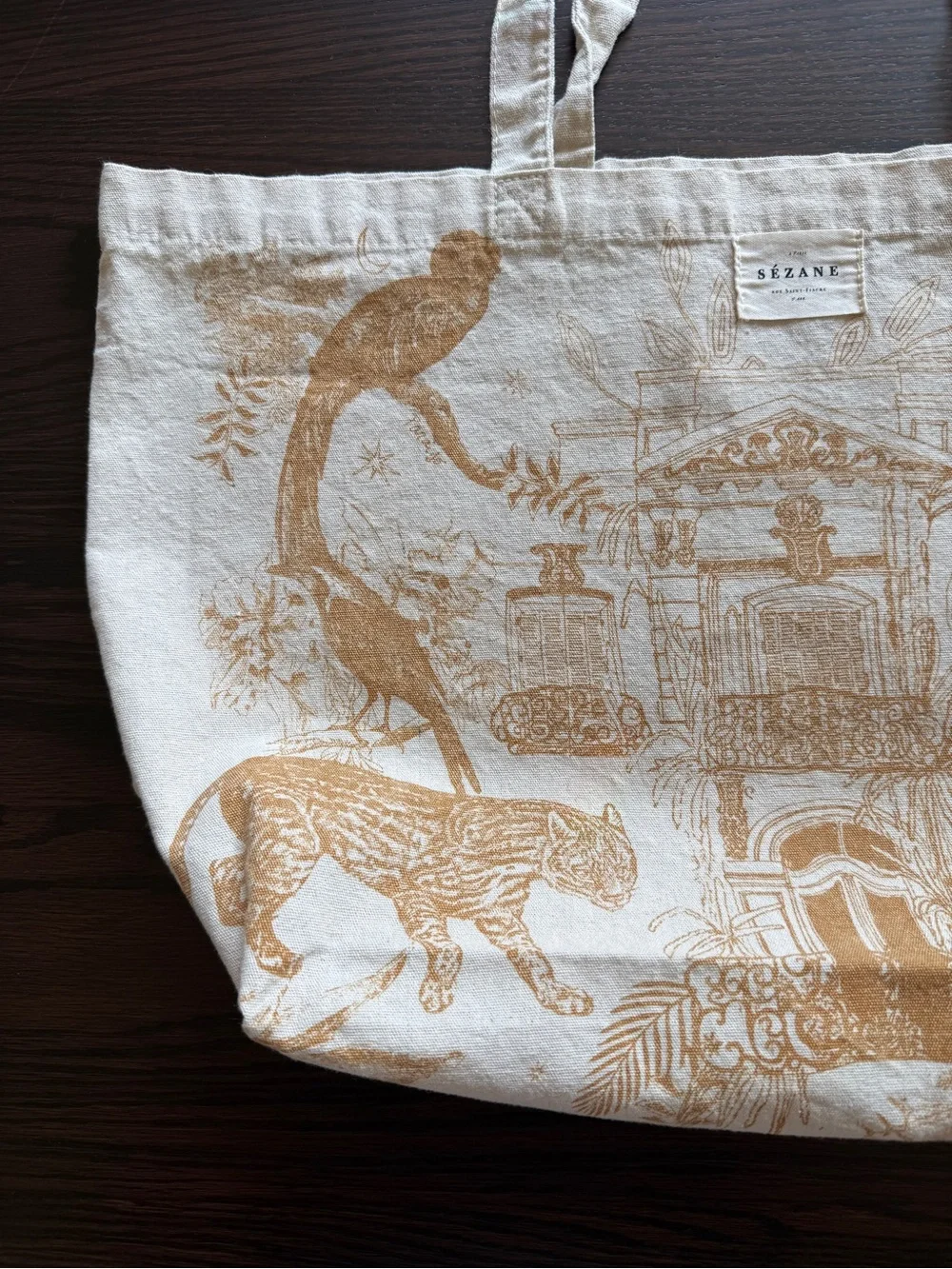 Sezane Paraiso Jungle Tote